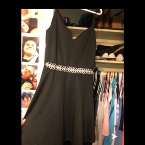 BLACK CHARLOTTE RUSSE DRESS